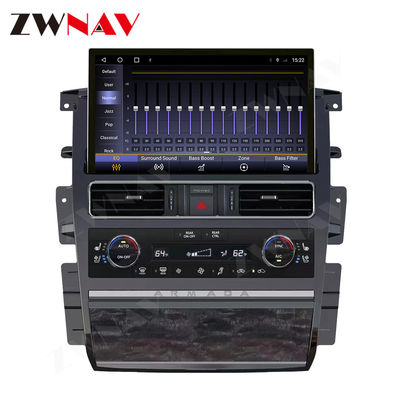 자동차 스테레오 닛산 패트롤 함대 Y62 자동차 GPS 네비게이션 멀티미디어 플레이어