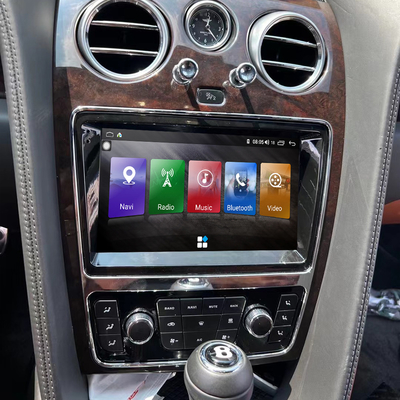 벤틀리 과속 자동차 스테레오 헤드 유닛 GPS 네비게이션 LCD 자동차 멀티미디어 플레이어