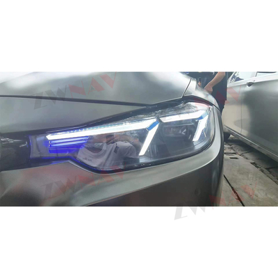 차량 꼬리 부분 라이트훠 2012-2018 BMW BMW 3 일련 F30 F35 레이저 전면 램프 조립체 차량 개장 업그레이드 일광