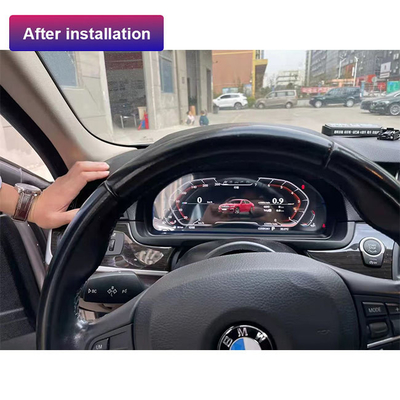 BMW 자동차 LCD 계기판 대 동안 리눅스 BMW 디지털 계기판 디스플레이