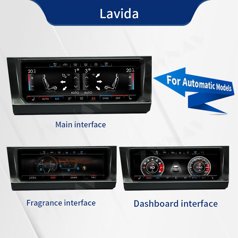 폭스바겐 Lavida Bora Golf 7용 6.9'' Carplay 자동 라디오 Klimaanlage 패널