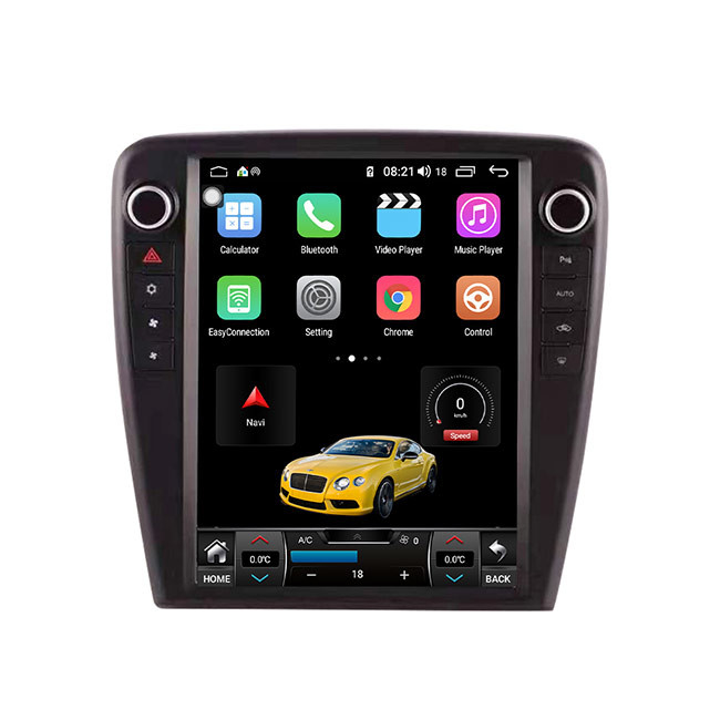 XJ XJL 재규어 자동차 라디오 끈 10.4 인치 128GB 내비게이션 카플레이 DSP