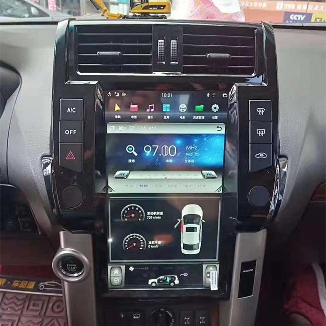 PX6 Android 9.0 Toyota Sat Nav System 1080P gps 스테레오 유닛 싱글 딘